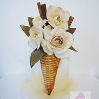 Ice cone bouquet 