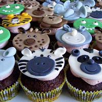 Zoo cupcakes