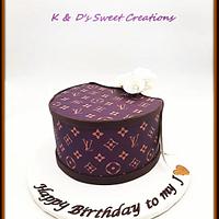 Louis Vuitton birthday cake 