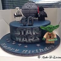 Star Wars 40th Birthday Cake