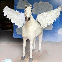 Pegasus Antigravity Cake - Life size