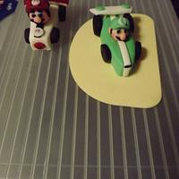 Mario racing car