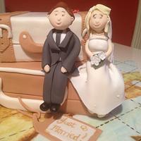 Travel Wedding Cake