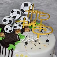 Juventus soccer cake