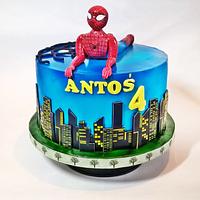 Spiderman cake !