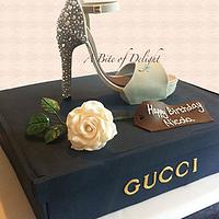 Gucci Shoe Cake