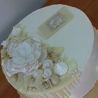 White chocolate and buttercream