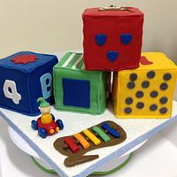 Baby Blocks for  a 1st Birtday