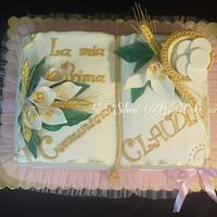 Cake book First Communion