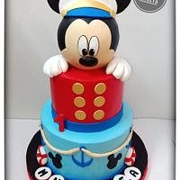 Captain Mickey Mouse cake