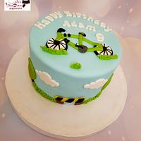 "Bicycle cake"