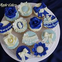 Midnight Blue Cupcake Collection