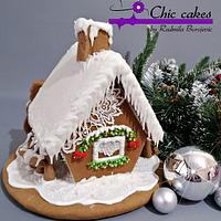 Gingerbread 3D cookie house