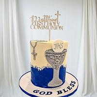 First Holy Communion cake