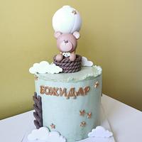 Baby bear cake