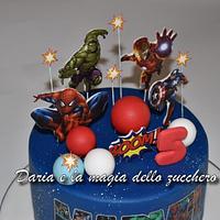 Marvel cake