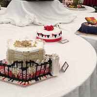 A Buckingham Palace Garden Party cake for a Royal Visitor 