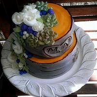 log wedding cake!