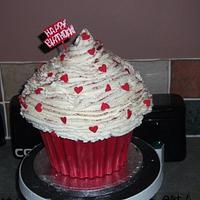 Birthday Giant Cupcake