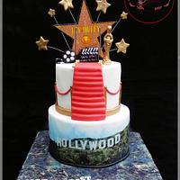 HOLLYWOOD STYLE CAKE for JAY DUFFY