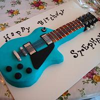 My first guitar cake