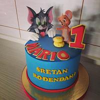 Tom and Jerry cake