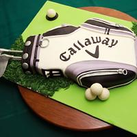 Golf Bag Cake