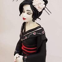 Japan - An International Cake Collaboration - Geisha