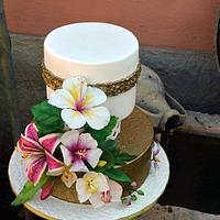 flower cake