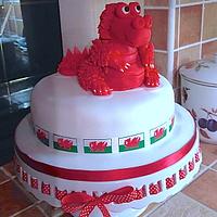 My Patriotic Welsh Dragon :D 
