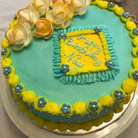 Blue and Yellow Birthday