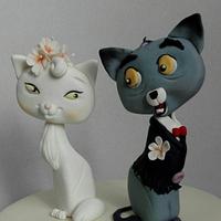 Wedding cats