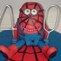 Minion spider man 40th 