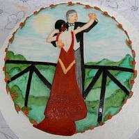 Ballroom cake #3
