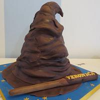 Harry Potter's Sorting Hat + cupcakes 