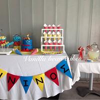Pinocchio candy table