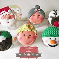 2013 Novelty Christmas Cupcakes