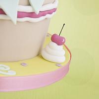 Girly lollipop cake
