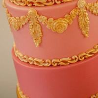 Fashion Inspired Cake, featured in Cake Central Magazine September 2012 Issue