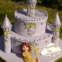 Fairy tale Castle 18th Birthday cake  
