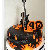 Rock N' Roll Cake