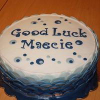 Good Luck Maecie Cake