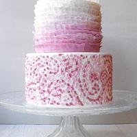Pretty pink cake