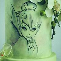 Tinkerbell Birthday Cake 