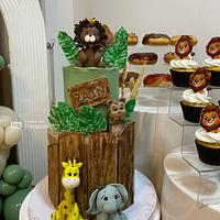 Animals cake 