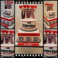 ONE DIRECTION CAKE!! 