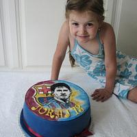 Messi cake