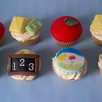 Teacher cupcakes 