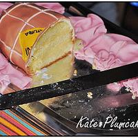 Mortadella cake