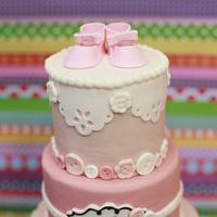 Baby gal 100days cake